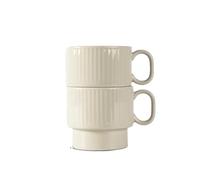 Sagaform 5018573 Lot de 2 tasses à thé en grès
