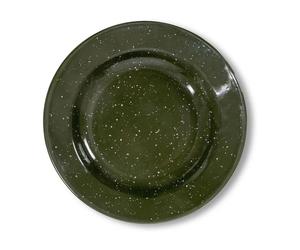 Sagaform Assiette en émail Doris Ø20 cm Vert
