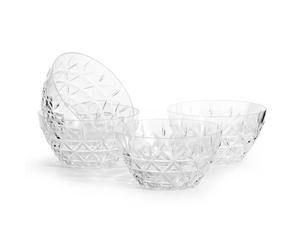 Sagaform Bol Picknick Lot de 4 Transparent