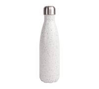 Sagaform Bouteille en acier Nils 50 cl Blanc-noir