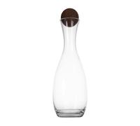 Sagaform Carafe avec boule en liège Nature 1.5 l Transparent-marron foncé