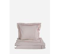 Sagaform Parure de lit Carl 150x210 cm Beige-bordeaux.