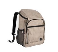 Sagaform City 5018588 Sac à dos isotherme, 21 l, en PET recyclé, imperméable, fonction de refroidissement, beige, durable, pour pique-nique, école, excursions
