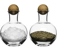 Sagaform Salière et poivrière Nature lot de 2