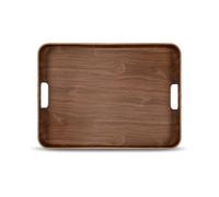 Sagaform Grand plateau Hanna 40x55 cm Marron foncé