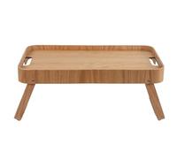 Sagaform Hanna 5018419 Plateau de Petit-déjeuner en chêne Rouge avec Pieds 30 x 50 cm Hauteur 19 cm