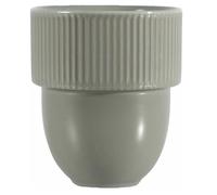 Sagaform Inka 5018432 Tasse en grès de couleur gris Pantone 2332C, 9 x 8 cm, 27 cl