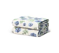 Sagaform Nappe enduite Eden 150x250 cm Bleu