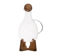 Sagaform Pichet pour vin chaud avec réchaud Nature 1.8 l Transparent-marron
