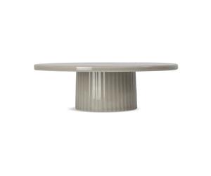 Sagaform Plat à gâteau Flora Ø25.5 cm Beige