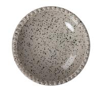 Sagaform Plat à service creux Ditte Gris-noir