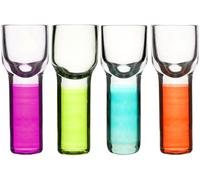 Sagaform SE fixe en verre Shot Verres à schnaps Lot de 4 photos Multi couleurs - 5012012