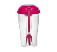 Sagaform To Go salad container 0.8 l pink