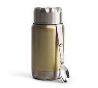 Sagaform Unisexe - Adulte 5018183 Récipient isotherme en acier inoxydable doré 9 x 20 cm