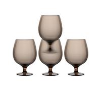 Sagaform Verre à bière Billi 50 cl lot de 4 Marron