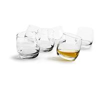 Sagaform - Verre à Whisky Fond Arrondi Jeu de 6 - Bar 200ml