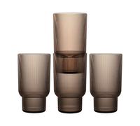 Sagaform Verre Billi 43 cl lot de 4 Marron