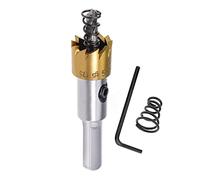 SagaSave 1 outil d'ouverture de trou de 17.5 mm à haute vitesse pour le métal, le bois, l'acier inoxydable, l'aluminium, scie cloche longue durée de vie avec clé Allen