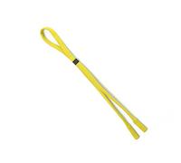 SagaSave 4pcs sangle de lunettes de soleil chaîne de lunettes sangles de lunettes polyester sangles de lunettes de soleil antidérapantes lunettes cordon cordons de lunettes réglables (jaune)