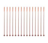 SagaSave Agitateurs de Boisson de pagaie de Cocktail de 15PCS, bâton de Swizzle de Boisson de café en Acier pour Le café, la Boisson, Le Cocktail