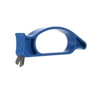 SagaSave Aiguiseur de foret à glace avec poignée en ABS, outil d'affûtage portable pour la pêche sur glace d'hiver et les activités de plein air