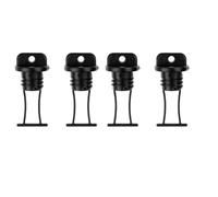 SagaSave Kit de bouchons de vidange universels pour kayak, 4 bouchons de vidange filetés, accessoires de kayak pour canoë bateau