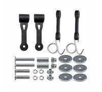 SagaSave Kit de montage pour capot d'ensachage et loquet de goulotte compatible avec tracteurs Husqvarna Poulan, remplace 723-0383 532109808 42-555, loquet de pont de tondeuse
