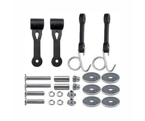 SagaSave Kit de montage pour capot d'ensachage et loquet de goulotte compatible avec tracteurs Husqvarna Poulan, remplace 723-0383 532109808 42-555, loquet de pont de tondeuse