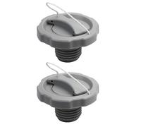 SagaSave Lot de 2 bouchons de valve d'air Lay-Z-Spa modèle S, valve unidirectionnelle pour radeau de jacuzzi, bouchon de valve d'air, bouchon de valve de bateau gonflable, bouchons d'air de rechange