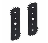 SagaSave Lot de 2 lames dentelées de rechange compatibles avec Worx WG896 WG895, 19,1 cm pour coupe-bordures électriques 50018386 WA0034 et Craftsman