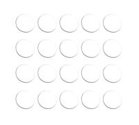 SagaSave Lot de 20 patins de protection en verre transparent pour table en verre-20 mm