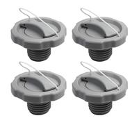SagaSave Lot de 4 bouchons de valve d'air Lay-Z-Spa modèle S, valve unidirectionnelle pour radeau de jacuzzi, bouchon de valve d'air, bouchon de valve de bateau gonflable, bouchons d'air de rechange