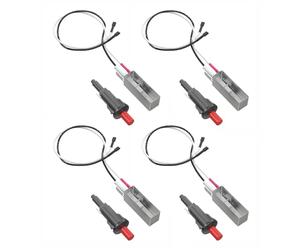 SagaSave Lot de 4 kits d'allumage de gril 7510, outil de rechange pour allumeur de gril, compatible avec E-210, 310 (2007-2008), 500, 700, 900