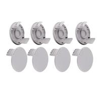 SagaSave Lot de 8 capuchons de bobine de rechange pour débroussailleuse Ryobi One+ AC14RL3A et Ryobi AC14HCA One+