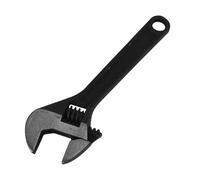 SagaSave Mini clé à molette réglable à petite mâchoire pour réparation Noir 100 mm