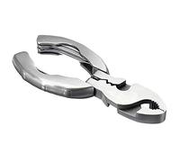 SagaSave Outil Multifonction Portable 9 en 1 en Acier Inoxydable, Léger avec Pince, Tournevis, Dénudeur, Ouvre-Porte, Pince à Sertir pour le Camping, l'Extérieur