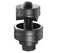 SagaSave Perforatrice hexagonale en métal pour évier, plaque en acier, acier inoxydable, métal 34 mm