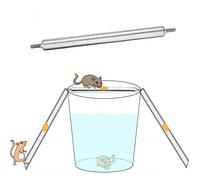 SagaSave Piège à souris Live Catch and Release Bucket Spin Roller pour souris, rats et rongeurs. Réinitialisation automatique sans danger pour l'extérieur et l'intérieur