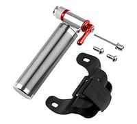 SagaSave Pompe à Vélo Portable, Mini Pompe à Gaz CO2 pour Pneus de Route, VTT et BMX
