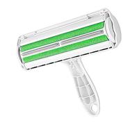 SagaSave Rouleau pour enlever les poils d'animaux de compagnie pour tapis, siège de voiture, meubles, canapé - Vert
