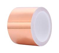 SagaSave Ruban de cuivre autocollant - Ruban de blindage EMI et RFI - Ruban conducteur unilatéral contre les limaces - Pour réparations électriques, mise à la terre, intérieur domestique, instruments