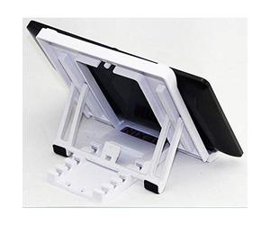 SagaSave Support de téléphone et tablette réglable à 5 vitesses - Support universel pliable - Compatible avec la plupart des téléphones mobiles, tablettes