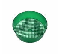 SagaSave Tamis de sol de jardin 20,8 cm en plastique maille fine pour compost - Vert