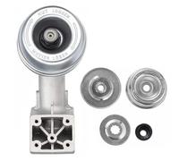 SagaSave Tête de boîte de vitesses, tête d'engrenage de rechange pour débroussailleuse Stihl FS36 FS44 FS55 FS56 FS80 FS90 FS100 FS110 FS120 FS200 FS250 Remplace #4137 640 0100 (avec ensemble de 4