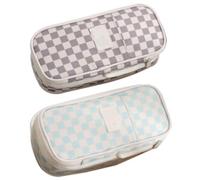 SagaSave Trousse à crayons de grande capacité, trousse de papeterie pour l'école, l'organisation des marqueurs, les étudiants, le bureau, le collège, N+p, 2PC, Trousse de beauté