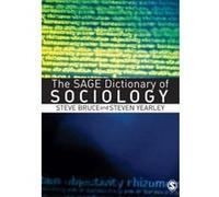 Sage Dictionary of Sociology Steve Bruce, Steven Yearley (Auteur)