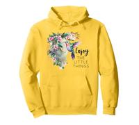 Sage Green Hummingbird Enjoy The Little Things Humming Bird Sweat à Capuche
