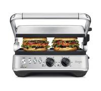 Sage SGR700BSS4EEU1 - Grill-presse électrique multifonction pour plancha et barbecue avec plaques céramiques antiadhésives réversibles et lavables au lave-vaisselle