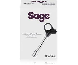 Sage - Steam Wand Cleaner - Nettoyant pour Buse à Vapeur pour Mousseurs à Lait de Machine à Café Sage - 10 Sachets de Poudre