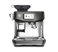 Sage The Barista Touch Impress, Acier Inoxydable Noir | Moulin 30 Réglages, ThermoJet 3 Secondes, Dosage Intelligent, Tassage Assisté; Cold Brew Intégré et Micro-Mousse Auto